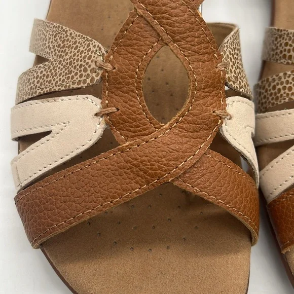Hotter leather sandals US size 7.5 like new - Picture 2 of 10